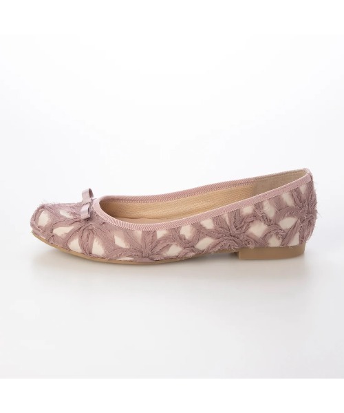 「Launa lea」 フラットパンプス 23.5cm ピンク レディース_画像5