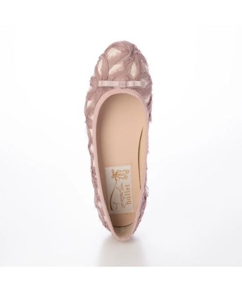 「Launa lea」 フラットパンプス 23.5cm ピンク レディース_画像7