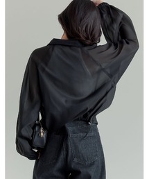 「Re:EDIT」 ブルゾン MEDIUM アイボリー レディースの画像8