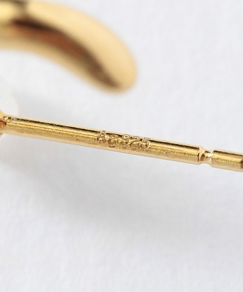 「NOIR DE POUPEE」 ピアス（両耳用） FREE ゴールド レディース_画像3