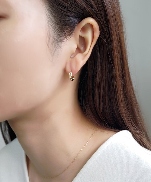 「NOIR DE POUPEE」 ピアス（両耳用） FREE ゴールド レディース_画像6