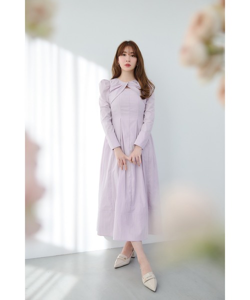 Her lip to 長袖ワンピース M ネイビー レディース : ZOZOTOWN Yahoo