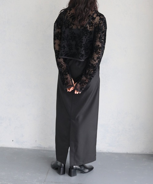 「&g'aime」 カーディガン FREE ブラック レディース_画像4