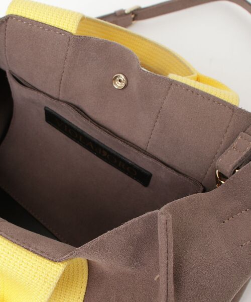 「VIOLAd'ORO」 2WAYバッグ - ブラウン レディース_画像4