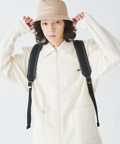 「LACOSTE」 リュック FREE ネイビー メンズ_画像8