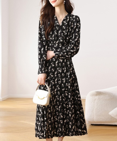 ワンピース 花柄ロングワンピース : ZOZOTOWN Yahoo!店 - 通販 - Yahoo