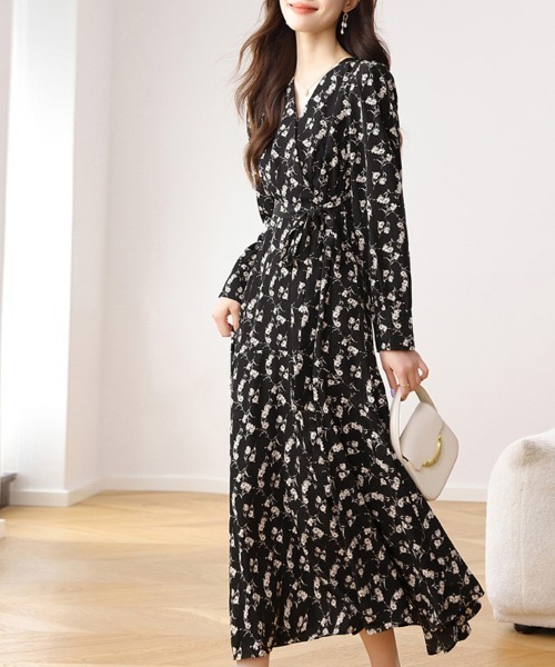ワンピース 花柄ロングワンピース : ZOZOTOWN Yahoo!店 - 通販 - Yahoo