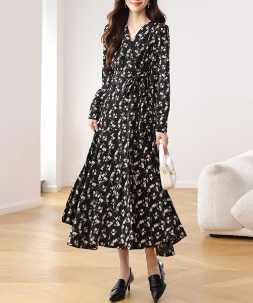 ワンピース 花柄ロングワンピース : ZOZOTOWN Yahoo!店 - 通販 - Yahoo