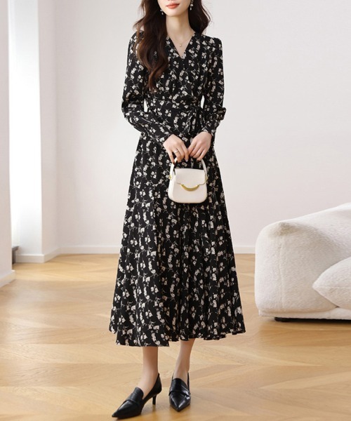 ワンピース 花柄ロングワンピース : ZOZOTOWN Yahoo!店 - 通販 - Yahoo