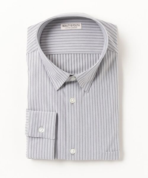 BEAUTY＆YOUTH UNITED ARROWS 長袖シャツ M ダークグレー メンズ