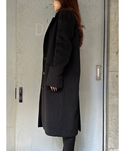 「EGOIST」 チェスターコート M ブラック レディース_画像7