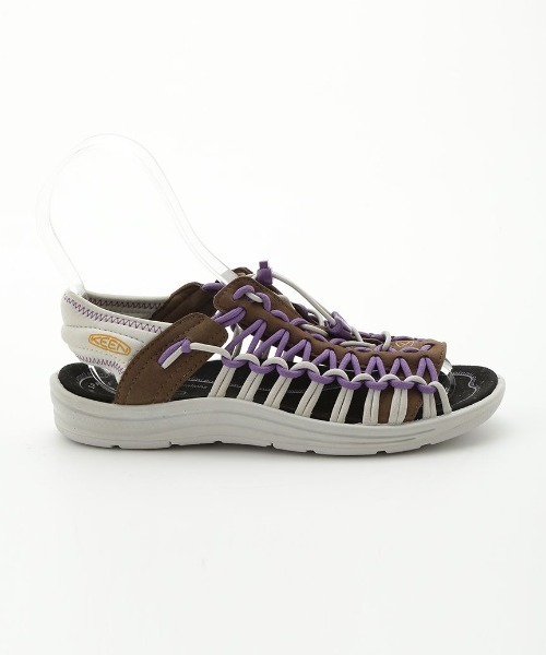 「KEEN」 フラットサンダル 24.5cm ブラウン レディース_画像4
