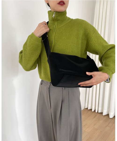 「Didot.showroom」 ニットカーディガン FREE オレンジ レディース_画像6