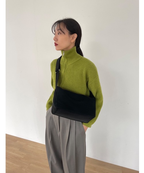 「Didot.showroom」 ニットカーディガン FREE オレンジ レディース_画像7