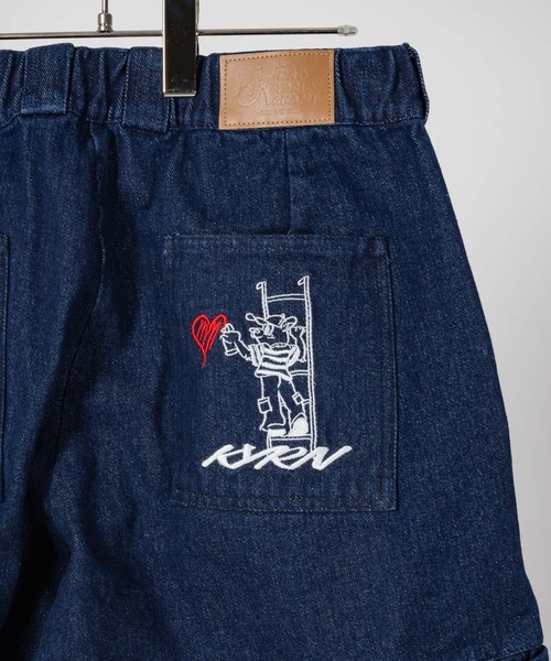 「kaoyorinakami」 デニムパンツ X-SMALL ブラック メンズ_画像3