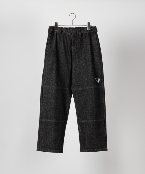 「kaoyorinakami」 デニムパンツ X-SMALL ブラック メンズ_画像4