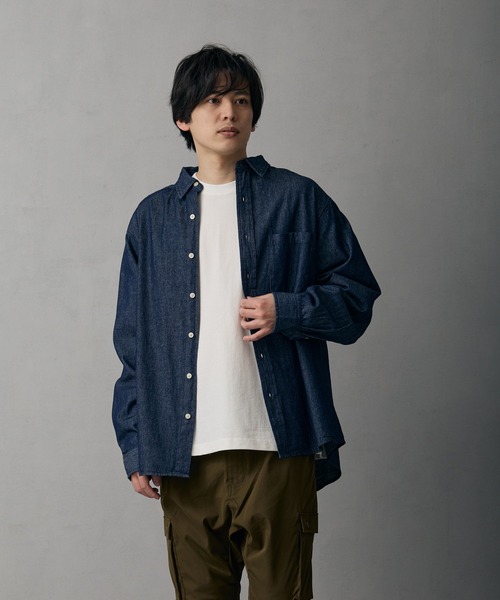 improves（インプローブス） シャツ 6oz デニムシャツ メンズ