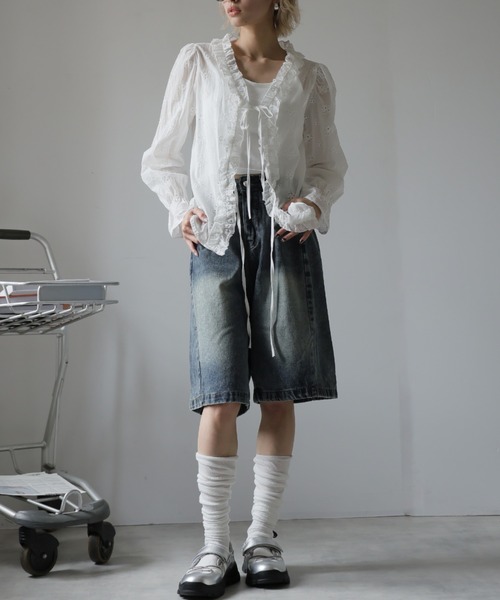 「Ulysses」 ローカットスニーカー 38 グレー レディース_画像2