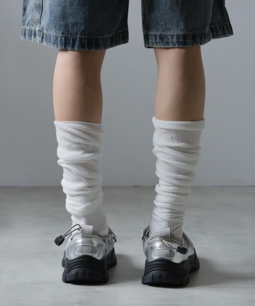 「Ulysses」 ローカットスニーカー 38 グレー レディース_画像7