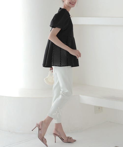 「MERAKI」 パンツ S ミント レディース_画像4