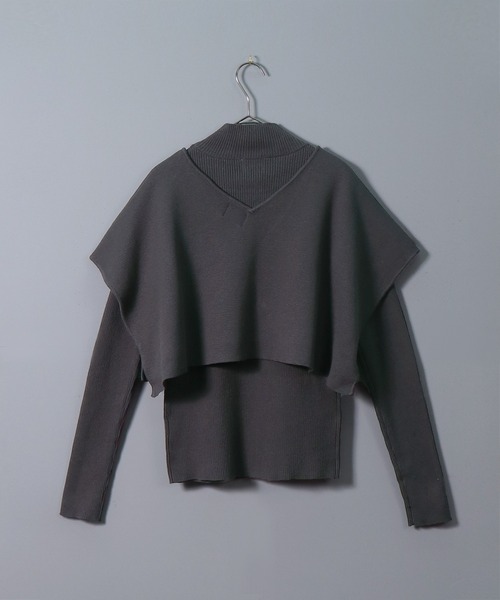 「&g'aime」 半袖カットソー FREE グレイッシュベージュ レディース_画像5