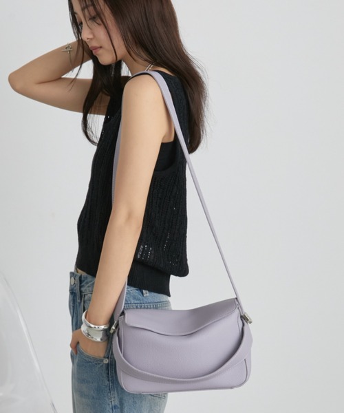 「Aunt Marie's」 ショルダーバッグ FREE パープル レディース_画像9