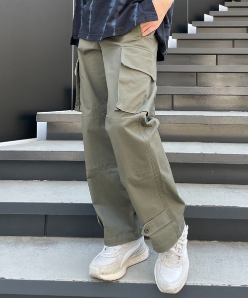 「CIAOPANIC」 カーゴパンツ X-SMALL ネイビー メンズ_画像5