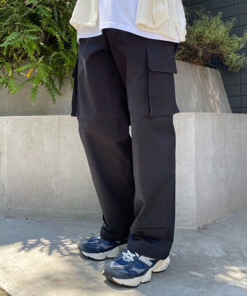「CIAOPANIC」 カーゴパンツ X-SMALL ネイビー メンズ_画像7