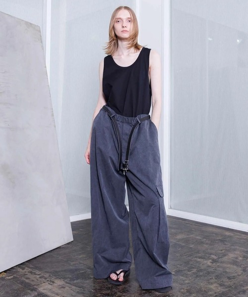 カーゴパンツ 「VOAAOV」PAJAMA CARGO PANTS メンズ レディース_11