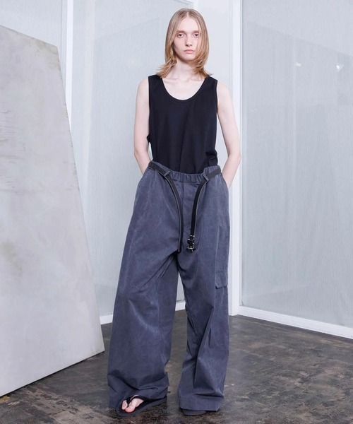 カーゴパンツ 「VOAAOV」PAJAMA CARGO PANTS メンズ レディース_12