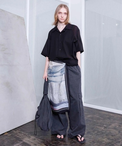 カーゴパンツ 「VOAAOV」PAJAMA CARGO PANTS メンズ レディース_4