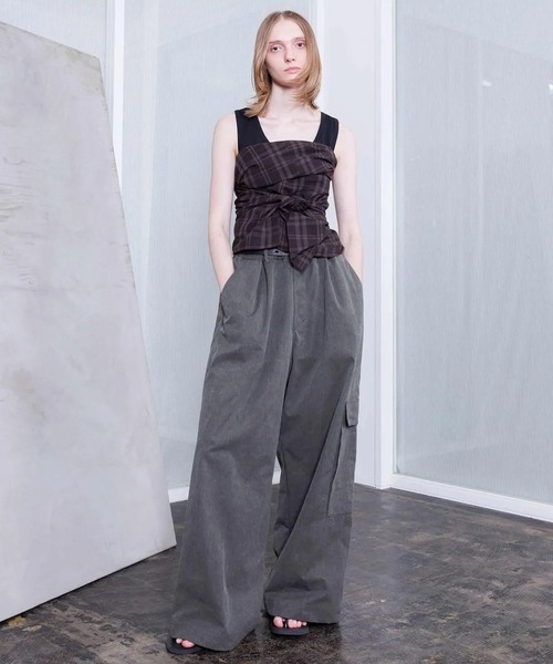 カーゴパンツ 「VOAAOV」PAJAMA CARGO PANTS メンズ レディース_6