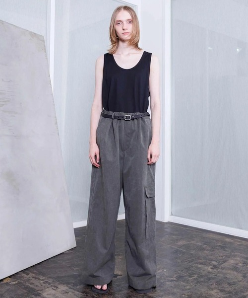 カーゴパンツ 「VOAAOV」PAJAMA CARGO PANTS メンズ レディース_8