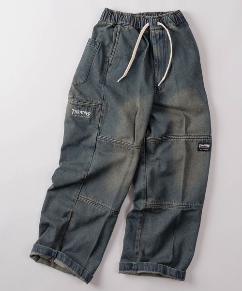 THRASHER（スラッシャー） ワイドパンツ ジーンズ 「78」「THRASHER