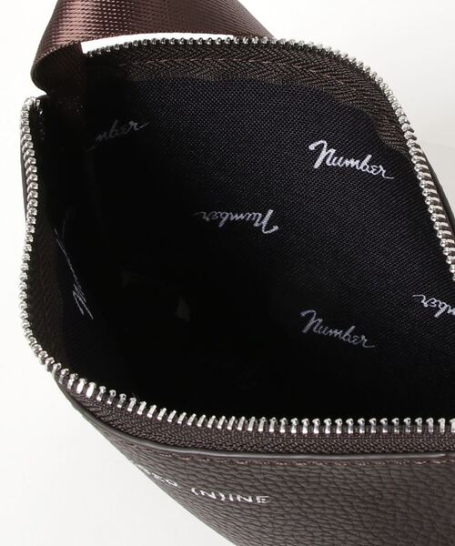 「NUMBER (N)INE」 ショルダーバッグ FREE ブラウン メンズ_画像2