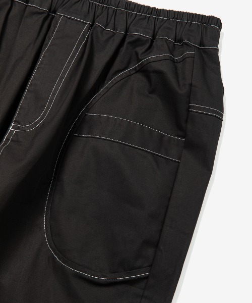 「rehacer」 イージーパンツ SMALL ブラウン メンズ_画像3