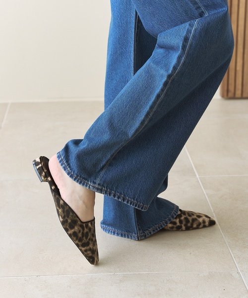 「LE TALON」 フラットサンダル MEDIUM シルバー レディース_画像5