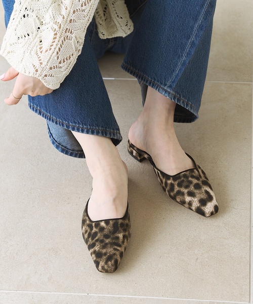 「LE TALON」 フラットサンダル MEDIUM シルバー レディース_画像6