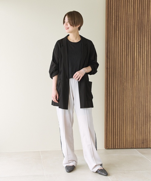 「LE TALON」 フラットサンダル MEDIUM シルバー レディース_画像7