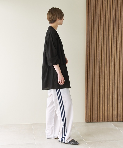 「LE TALON」 フラットサンダル MEDIUM シルバー レディース_画像8