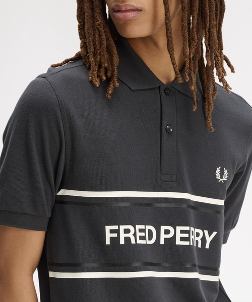Fred Perry Polo XL フレッド・ペリー・ポロシャツ FRED PERRY（フレッドペリー） ポロシャツ 半袖 Fred Perry Graphic