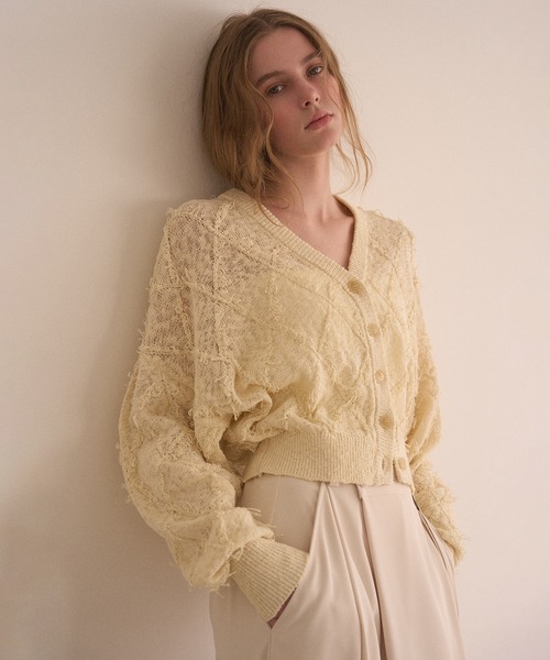 カーディガン MIELI INVARIANT Summer Knit Cardigan MIELI INVARIANT Summer Knit Cardigan - メルカリ