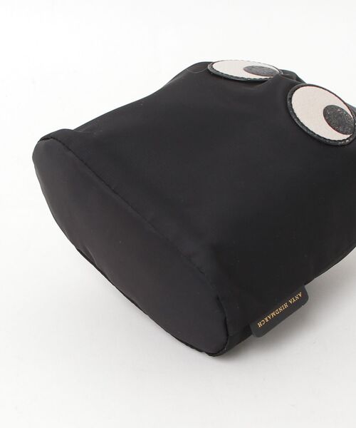 「ANYA HINDMARCH」 ハンドバッグ - ブラック レディース