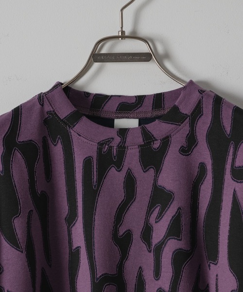 「Casper John」 半袖Tシャツ MEDIUM パープル メンズ_画像5
