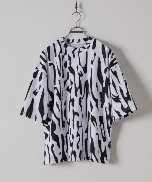 「Casper John」 半袖Tシャツ MEDIUM パープル メンズ_画像9