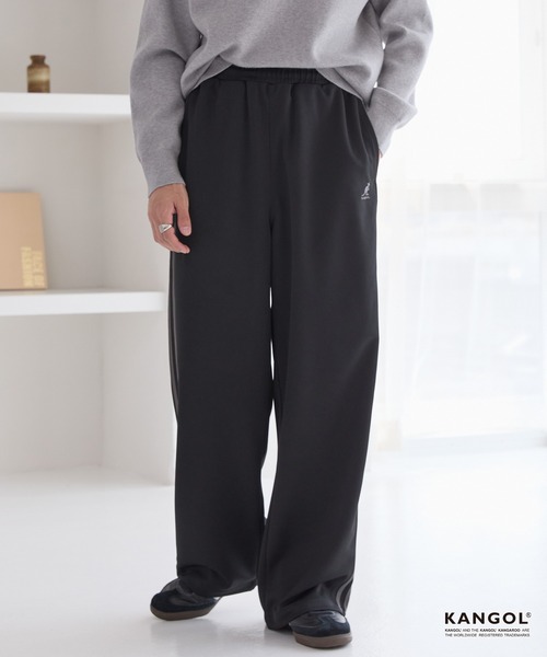 「KANGOL」 スウェットパンツ L ブラック メンズ_画像3