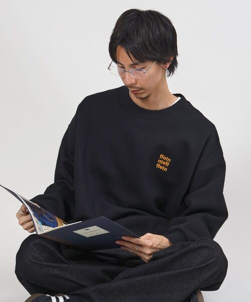 「FFEIN」 スウェットカットソー SMALL ブラウン メンズ_画像5