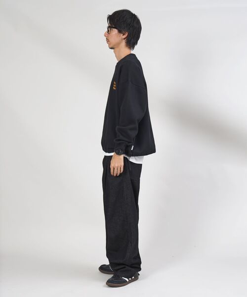 「FFEIN」 スウェットカットソー SMALL ブラウン メンズ_画像7