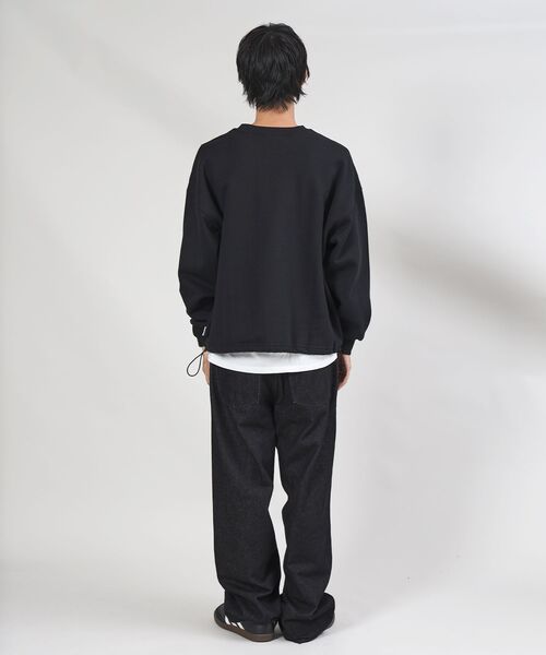 「FFEIN」 スウェットカットソー SMALL ブラウン メンズ_画像8