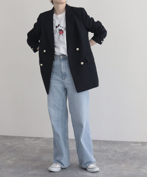 「fredy emue」 ジャケット 36 ベージュ レディース_画像7